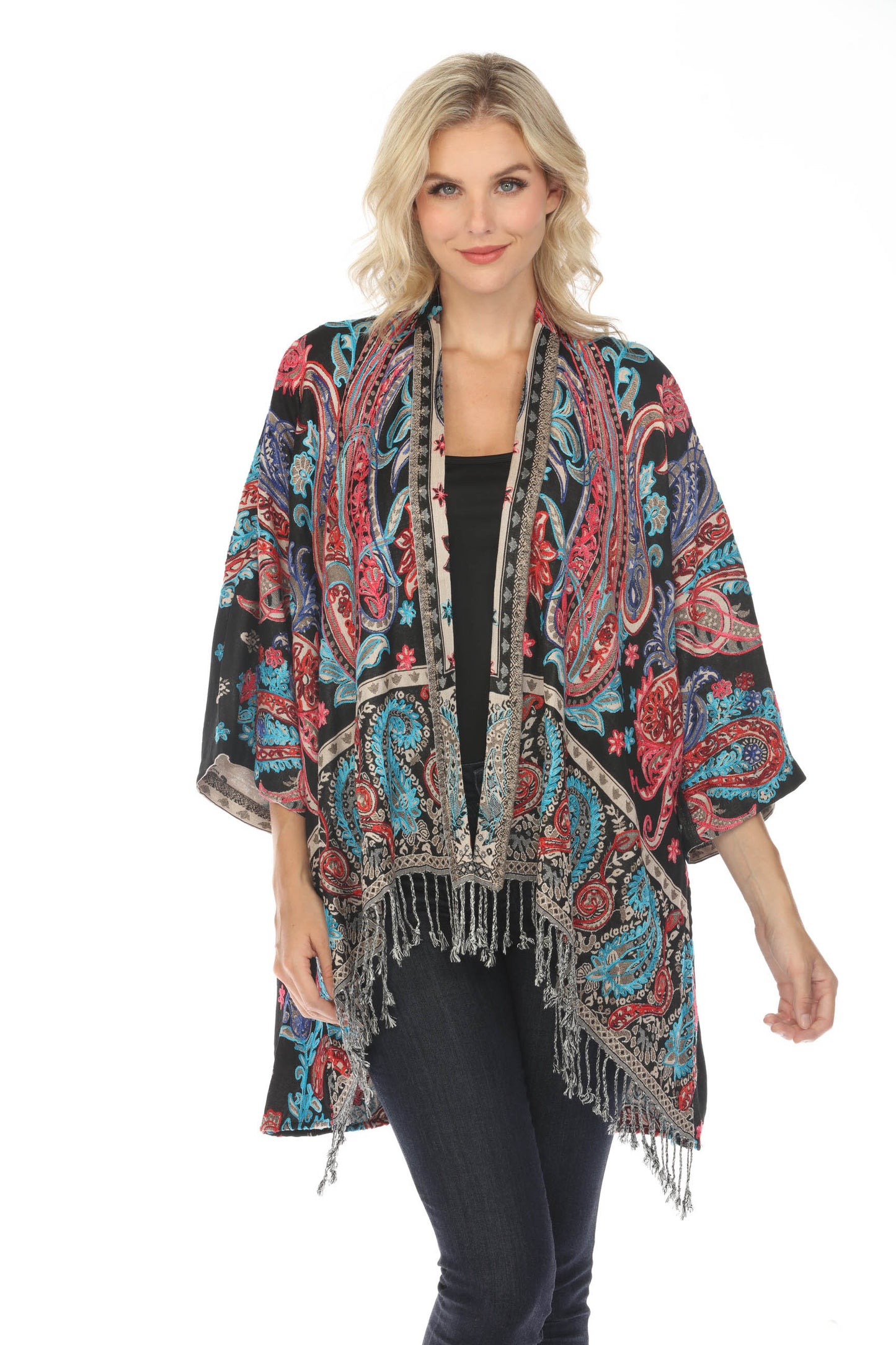 Floral_Fusion_Embroidered_Long_Kimono_Front-View-Zoomed